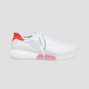 Adidas by Stella McCarney Court Boost WHITE tennis shoes 10